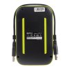 Внешний HDD 2.5" Silicon Power Armor A60, 1TB, USB 3.2 Gen 1 Type-A, 5400 rpm, черно-лаймовый