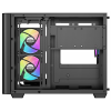 Компьютерный корпус Ocypus Iota C50 BK Curve ARGB Digital mATX без БП (Iota-C50-BKD300CD-GL)
