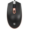 Мышь проводная Defender Dot MB-986 черный, 1600 dpi, USB, кнопки - 4