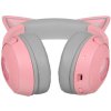 Беспроводные наушники Razer Kraken Kitty V2 BT Quartz Edition розовый, охватывающие, Bluetooth, RGB-подсветка (ушки), до 40 ч