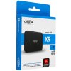Внешний твердотельный накопитель Crucial X9 1Tb [CT1000X9SSD9] USB3.2/type C, up to 1050 mb/s, черный Crucial