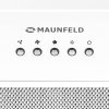 Вытяжка встраиваемая Maunfeld Trapeze 602M белый, 60 см, 1150 куб. м/ч, 54 дБ