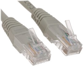 Коммутационный шнур Rexant Патч-корд UTP 5e кат. литой 15М серый