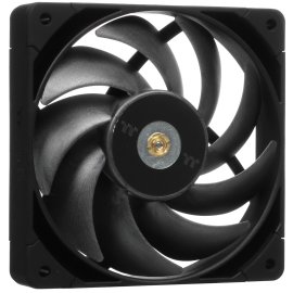Вентилятор для корпуса Thermaltake Toughfan 14 Pro 140х140x25 черный 4-pin 31.6дБ (упак.:2шт) (CL-F160-PL14BL-A) Ret