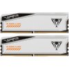 Оперативная память Patriot Viper Elite 5 TUF Gaming, DDR5, 32Gb (2x16 GB), 6000 MHz, CL36, DIMM, радиатор, RGB, белый