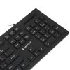 Комплект клавиатура+мышь проводные Gembird KBS-9050, черный,104кл, 3кн., каб.1.5м