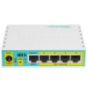 Маршрутизатор MikroTik RB750UPr2 hEX PoE lite 5x Ethernet, раздача PoE, 650 МГц ЦП, 64 МБ 5-портовый 100-Мбитный маршрутизатор с поддержкой PoE на 4-х портах