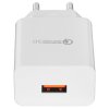 Сетевое зарядное устройство Cablexpert MP3A-PC-16, QC 3.0, 100/220V - 1 USB порт 5/9/12V, белый