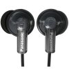 Наушники вкладыши Panasonic RP-HJE120 1.1м черный проводные в ушной раковине (RP-HJE120EEK)