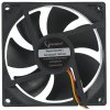 Вентилятор для корпуса Gembird D9225HM-3 черный, 92 мм, 2500 об/мин, 29.8 дБ, 3 pin