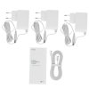 Бесшовный Mesh роутер TP-Link Deco M4 (DECO M4(3-PACK)) AC1200 10/100/1000BASE-TX (упак.:3шт)