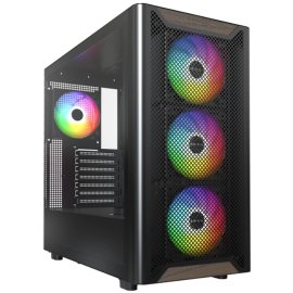 Компьютерный корпус ExeGate EX284024RUS Minitower BA-202 Black, mATX, <AA400, 80мм>, 2*USB, Audio