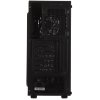 Компьютерный корпус Miditower ExeGate EVO-8243-NPX500 (ATX, БП 500NPX с вент 12 см, 2*USB+1*USB 3.0, черный, 3 вент. с RGb подсветкой, боковая панель - закаленное стекло)