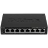 Коммутатор D-Link DGS-1008P/F3A, 8×1 Гбит/с, неуправляемый