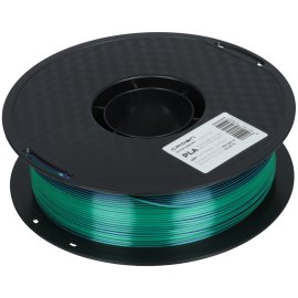 Филамент Crown Micro CM-FILPLASD011PG PLA Silk двойной 1.75 1кг пурпурный-зелёный