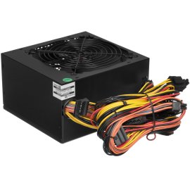 Блок питания серверный 450W ExeGate (RM-1U-450ADS) APFC, универсальный для 1U, 24pin/2x(4+4)pin, 4xSATA,3xIDE