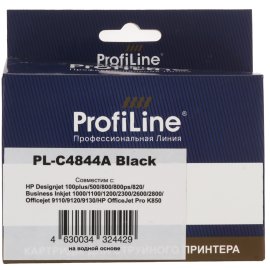 Картридж струйный ProfiLine PL-PG-512 для Canon Pixma iP2700 MP240/250/260/270/272/280/480/490/492/495/ MX320/330/340/350 Black водн