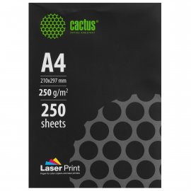 Бумага Cactus CS-LPA4250250 A4/250г/м2/250л./белый для лазерной печати