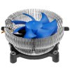 Кулер для процессора Crown CM-90 v2 серебристый/синий, 90 мм, алюминий, 2000 об/мин, 20 дБ, 3 pin, 95 Вт, 57 мм