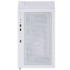 Компьютерный корпус Powercase Mistral Micro Z3W Mesh LED, Tempered Glass, 2x 140мм + 1х 120мм 5-color fan, белый, mATX (CMIMZW-L3)