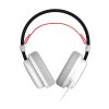 Гарнитура Marvo HG9069W Monka Echo белый, беспроводная + проводная, радиоканал, до 10 ч, подсветка, совместимость с PS5, Xbox