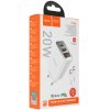 Сетевое зарядное устройство HOCO (6931474769824) C100Aaa 1USB+1Type-C 3.0A QC3.0 PD 20W, белый