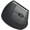 Мышь беспроводная/проводная Logitech MX Vertical графитовый, 4000 dpi, радиоканал, Bluetooth, USB, кнопки - 6