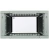 Шкаф телекоммуникационный настенный разборный 6U (600 x 650) дверь стекло