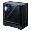 Компьютерный корпус ZALMAN P40 Prism, ATX, черный, WINDOW, 2x3.5", 3x2.5", 1xUSB TYPE-C, 2xUSB 3.0, REAR 1x120мм ARGb