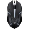 Мышь проводная Defender Hit MB-550 черный, 1600 dpi, USB, кнопки - 4