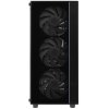 Компьютерный корпус Deepcool MATREXX 55 V4 без БП, боковое окно (закаленное стекло), 3xARGb LED 140мм вентилятора спереди, 1xARGb LED 120мм вентилятор сзади, черный, ATX