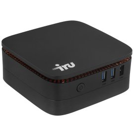 Мини ПК IRU 110JLCN Cel N5105 (3.3) 8Gb SSD256Gb UHDG noOS GbitEth черный (1975163)