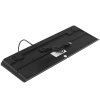 Клавиатура проводная PERFEO (PF_B3410) VISION Multimedia, GAME DESIGN, подсв. 3 цвет USB, черн