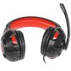 Гарнитура игровая Gembird MHS-G210, код "Survarium", черный/красный, регулировка громкости, кабель 1.8м