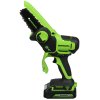 Цепная мини пила GreenWorks G24MCS10K2 аккумуляторная, 24v, 10 см, c АКБ 2АЧ и ЗУ (2008207UA)