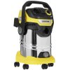 Строительный пылесос Karcher WD 6 P S V-30/6/22/T желтый, 1300 Вт, уборка сухая/сбор воды, пылесборник мешок/контейнер, 30 л