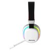 Гарнитура Marvo HG9069W Monka Echo белый, беспроводная + проводная, радиоканал, до 10 ч, подсветка, совместимость с PS5, Xbox
