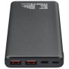 Портативный аккумулятор Cactus CS-PBFSLT-10000 10000mAh 3A 2xUSB серый