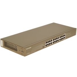 Коммутатор D-Link DGS-1210-28P/FL1A, L2 Managed Switch with 24 10/100/1000Base-T ports and 4 100/1000Base-T/SFP combo-ports (24 PoE ports 802.3af/802.3at (30 W), PoE Budget 193 W).8K Mac address, 802.3x Flow Co