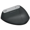 Мышь беспроводная/проводная Logitech MX Vertical графитовый, 4000 dpi, радиоканал, Bluetooth, USB, кнопки - 6