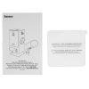 Сетевое зарядное устройство Baseus PowerCombo Cube Power Strip 3AC+2U+2C 30W 1.5m EU Cluster Black, E00066400117-00