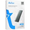 Внешний SSD Netac Z SLIM, 250 Gb, USB 3.2 Gen 2 Type-C, R/W 550/480, черный