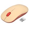Мышь беспроводная Acer OMR205 бежевый/розовый, 1200 dpi, радиоканал, USB, кнопки - 3