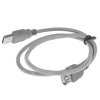 Кабель удлинительный Bion USB 2.0 A-A (m-f), 1.8м, черный BXP-CCP-USB2-AMAF-018