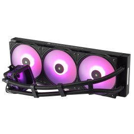 Кулер для процессора Thermalright Peerless Assassin 120 SE черный (4-pin PWM, 155мм, Ni/Cu, 6x6мм, 2x120мм, 66.17CFM, 25.6dBA, 1550RPM, S: 1200, 1700, 1851, 115X, AM4, AM5, silver, black)