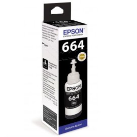 Чернила Epson L100/110/200/210/300/355/550/555 (O) C13T66414A, black, 70ml