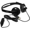 Гарнитура Rapoo H120 чёрный, проводная, USB