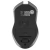 Мышь беспроводная Qumo Kevlar M26 черный, 1600 dpi, радиоканал, USB, кнопки - 4