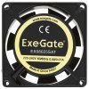 Вентилятор для корпуса ExeGate EX08025SAT черный, 80 мм, 2500 об/мин, 31 дБ
