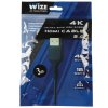Кабель HDMI Wize Wize WAVC-HDMIUS-3M 3 м, v.2.0, 19M/19M, 4K/60 Hz 4:4:4, 36 AWG, HDCP 2.2,ультратонкий, позол.разъемы, черный, пакет